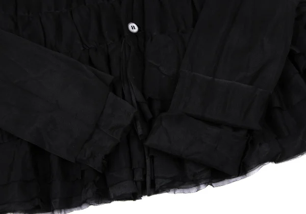 COMME des GARCONS Dyed Multi Layered See-through Nylon Jacket K-166890_009