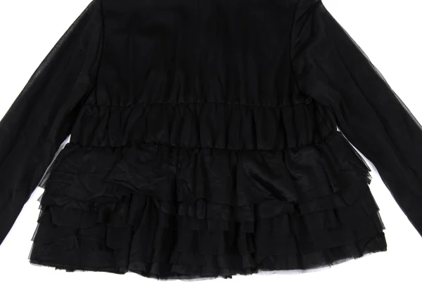 COMME des GARCONS Dyed Multi Layered See-through Nylon Jacket K-166890_015