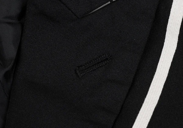 COMME des GARCONS Poly Taping Design Swallowtail Jacket K-166893_005