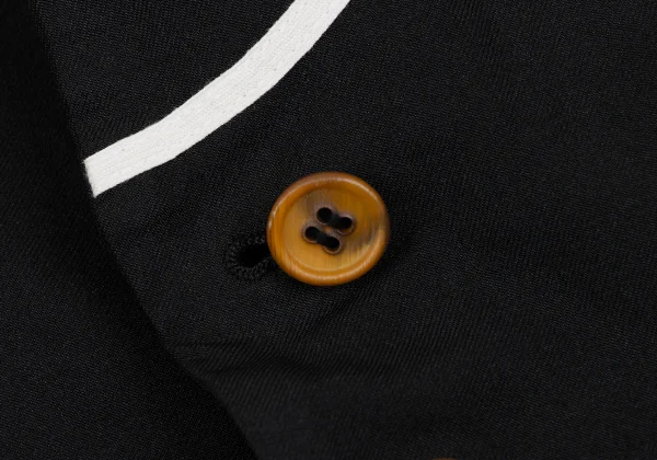 COMME des GARCONS Poly Taping Design Swallowtail Jacket K-166893_008