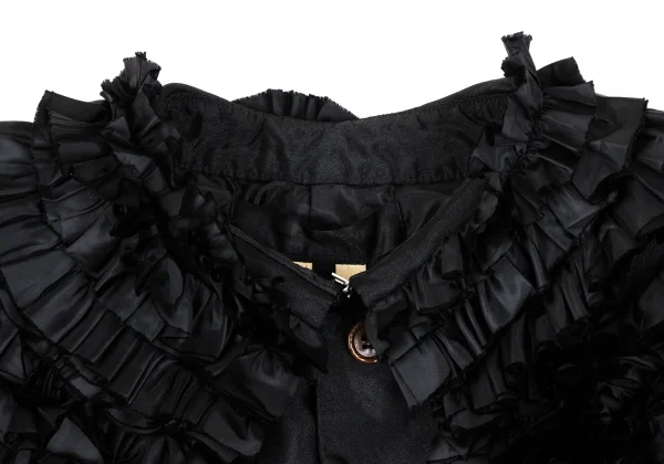 COMME des GARCONS Poly Frilled Short Jacket K-166898_004