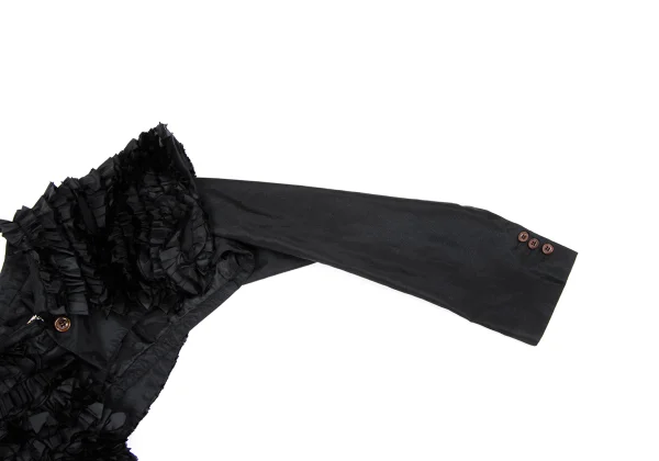 COMME des GARCONS Poly Frilled Short Jacket K-166898_008