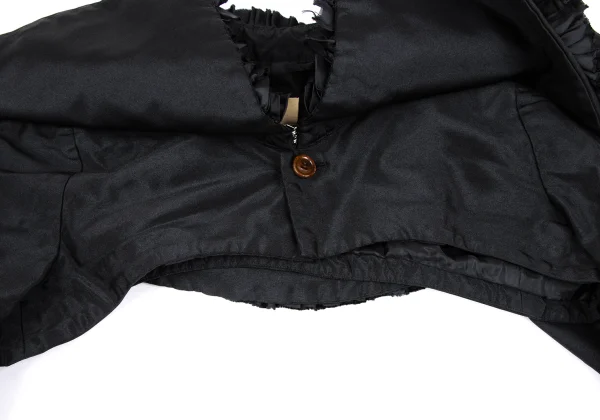 COMME des GARCONS Poly Frilled Short Jacket K-166898_011