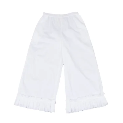 COMME des GARCONS Cotton Hem Frill Wide Pants