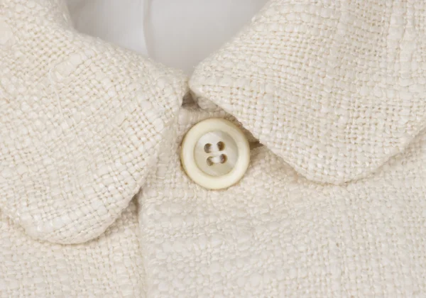 COMME des GARCONS Silk Tweed Round Collar Jacket K-166900_005