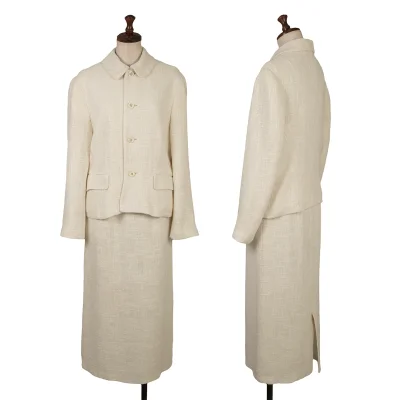 COMME des GARCONS Silk Tweed Jacket & Skirt