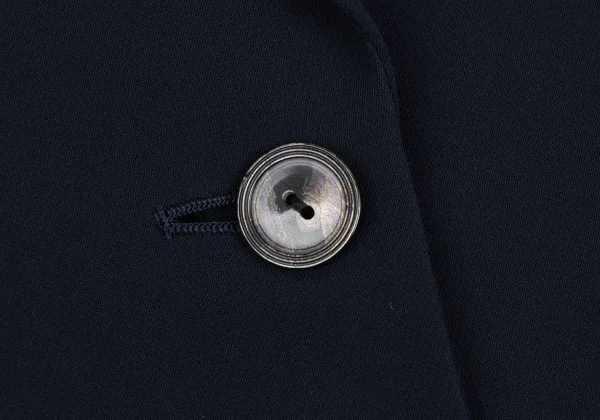 Jean Paul GAULTIER CLASSIQUE Poly Blend Peak Lapel 1B Jacket K-166906_010