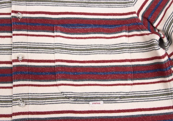 Papas Native Stripe Cotton Shirt K-166907_006