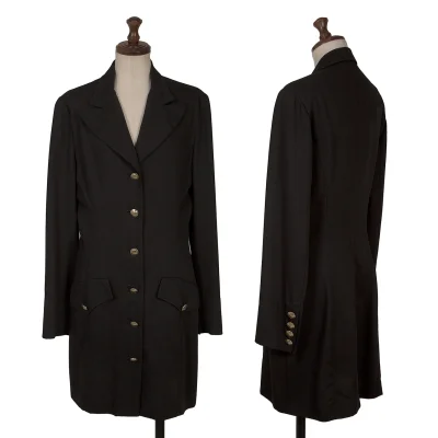 GUCCI Logo Button Long Jacket