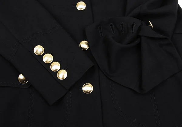 GUCCI Logo Button Long Jacket K-166911_008