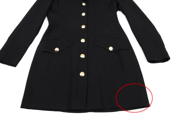 GUCCI Logo Button Long Jacket K-166911_009