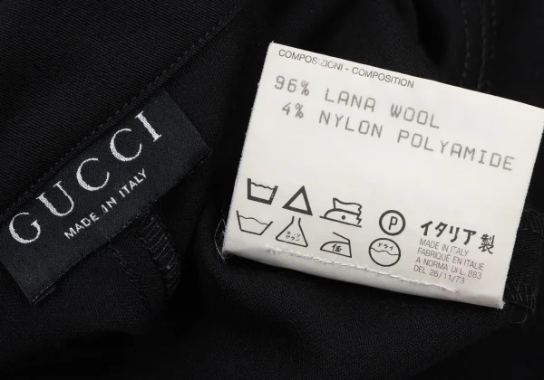 GUCCI Logo Button Long Jacket K-166911_019