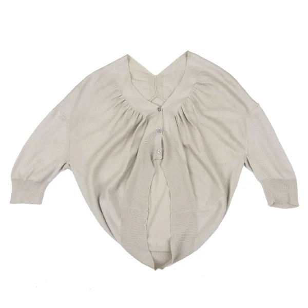 sunao kuwahara Angora Blend Silk Knit Bolero Cardigan K-166914_002