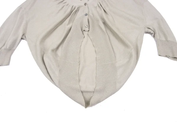 sunao kuwahara Angora Blend Silk Knit Bolero Cardigan K-166914_009