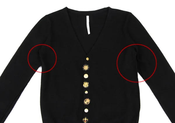 sunao kuwahara Emblem Design Wool Knit Cardigan K-166915_003