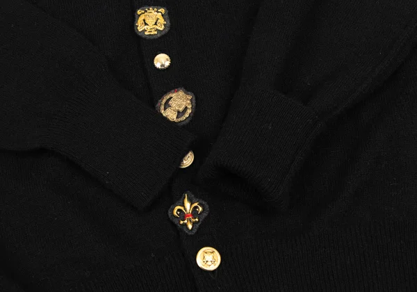 sunao kuwahara Emblem Design Wool Knit Cardigan K-166915_008