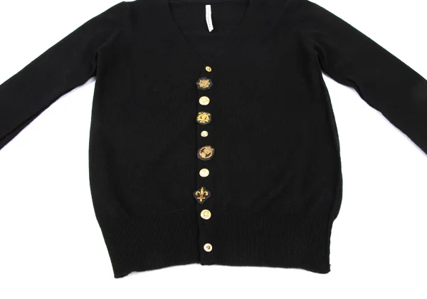 sunao kuwahara Emblem Design Wool Knit Cardigan K-166915_009