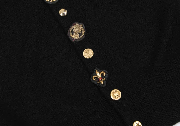 sunao kuwahara Emblem Design Wool Knit Cardigan K-166915_011