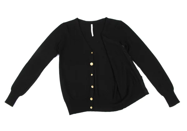 sunao kuwahara Emblem Design Wool Knit Cardigan K-166915_012