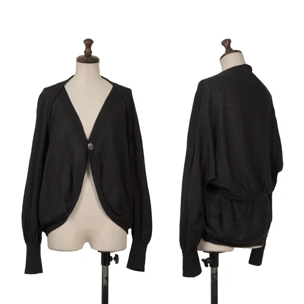 sunao kuwahara Alpaca Blend Dolman Knit Cardigan Black M K-166916_001