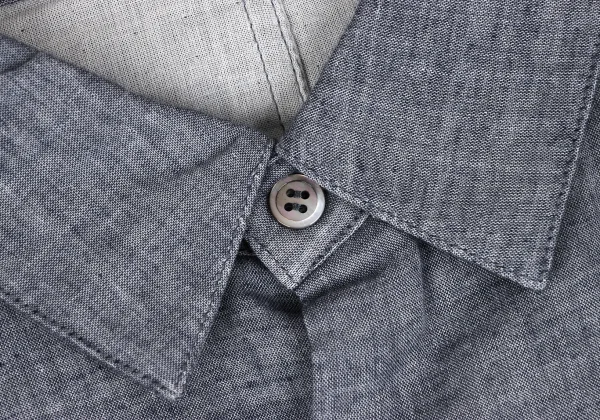 sunao kuwahara Washed Cotton Chambray Shirt K-166917_004