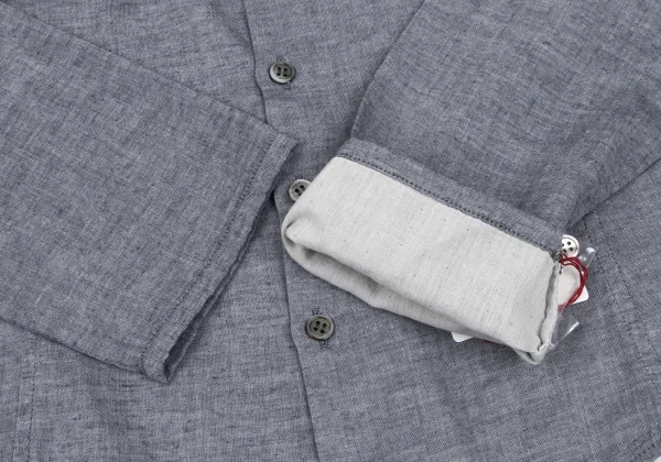 sunao kuwahara Washed Cotton Chambray Shirt K-166917_006