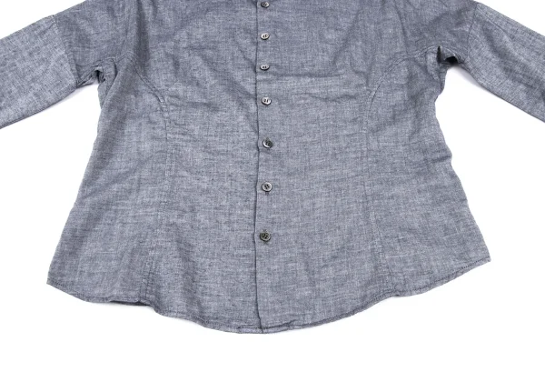 sunao kuwahara Washed Cotton Chambray Shirt K-166917_007