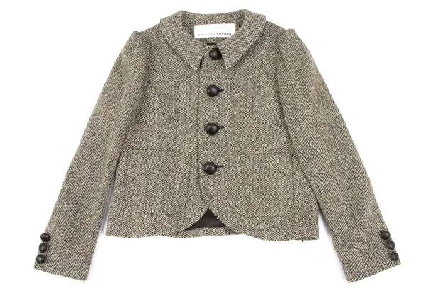 sunao kuwahara Wool Nep Tweed Jacket K-166920_002