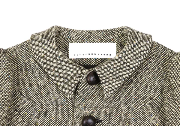 sunao kuwahara Wool Nep Tweed Jacket K-166920_004