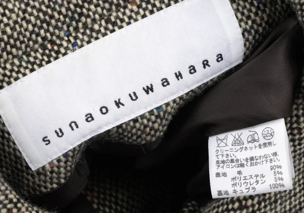 sunao kuwahara Wool Nep Tweed Jacket K-166920_015