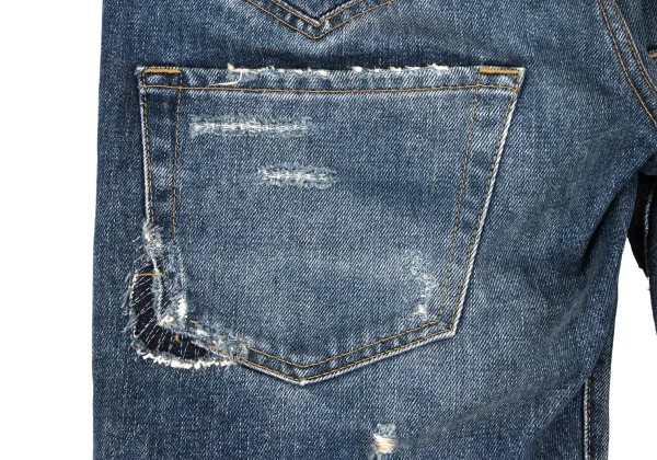 sunao kuwahara Western Yoke Crush Jeans K-166921_014