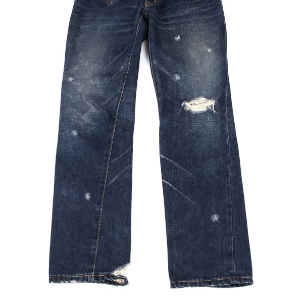 sunao kuwahara Western Yoke Pocket Design Crush Jeans K-166922_008