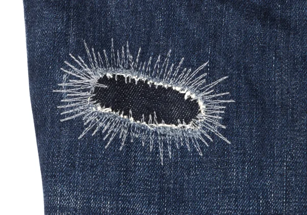 sunao kuwahara Western Yoke Pocket Design Crush Jeans K-166922_014