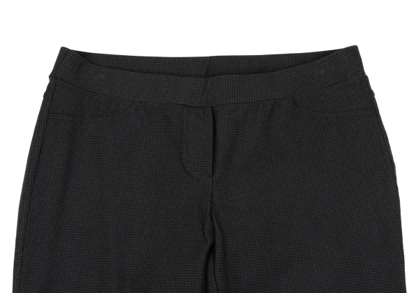 EVEX by KRIZIA Nylon Stretch Puppy Tooth Cropped Pants K-166928_002