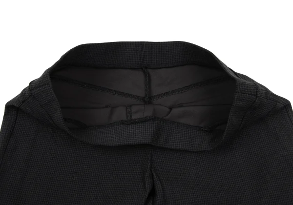 EVEX by KRIZIA Nylon Stretch Puppy Tooth Cropped Pants K-166928_004