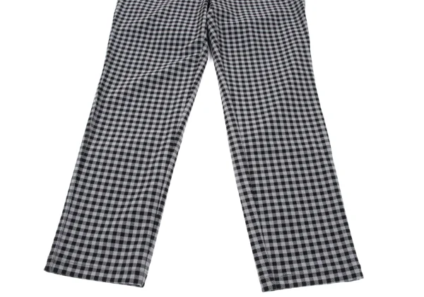 EVEX by KRIZIA Nylon Stretch Check Cropped Pants K-166930_005