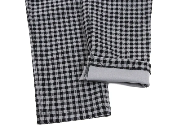 EVEX by KRIZIA Nylon Stretch Check Cropped Pants K-166930_006