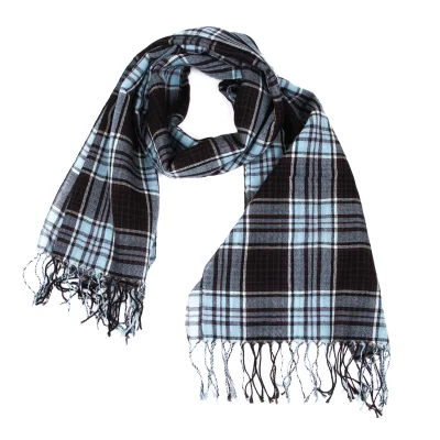 sunao kuwahara Mohair Blend Wool Check Stole