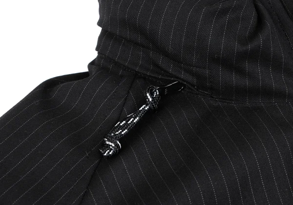 COMME des GARCONS HOMME Switching Wool Striped Down Jacket K-166938_004