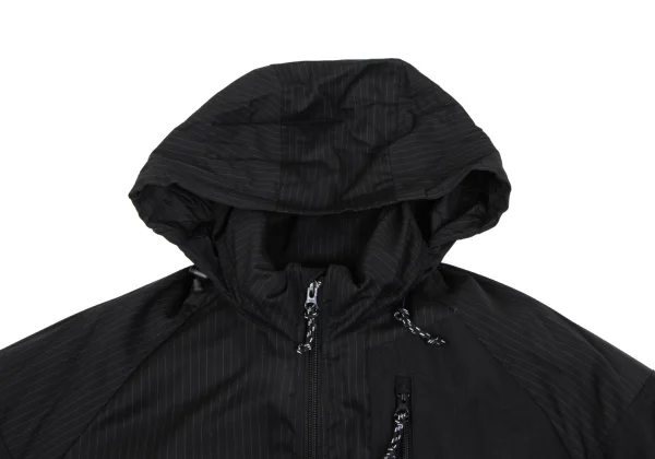 COMME des GARCONS HOMME Switching Wool Striped Down Jacket K-166938_005