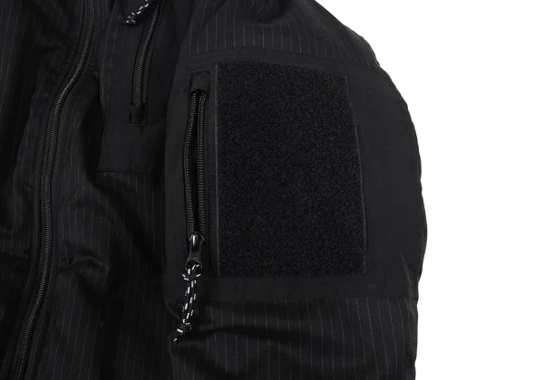 COMME des GARCONS HOMME Switching Wool Striped Down Jacket K-166938_008