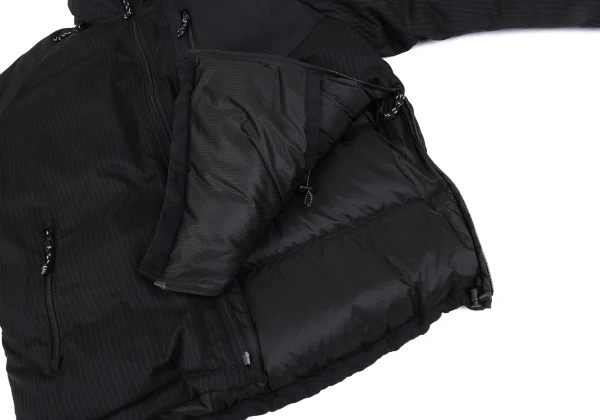 COMME des GARCONS HOMME Switching Wool Striped Down Jacket K-166938_012