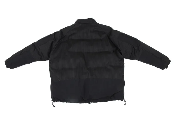 COMME des GARCONS HOMME Switching Wool Striped Down Jacket K-166938_016