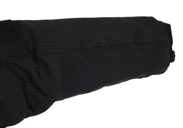 COMME des GARCONS HOMME Switching Wool Striped Down Jacket K-166938_017