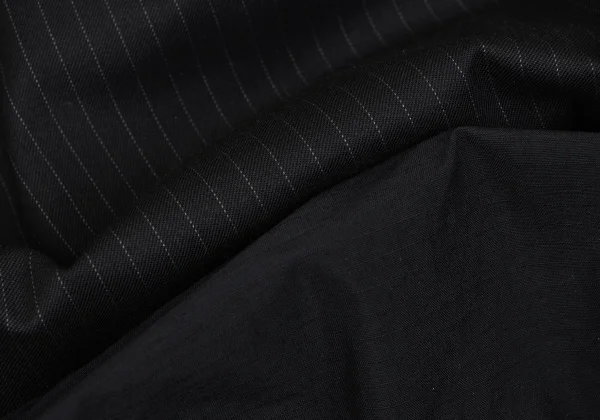 COMME des GARCONS HOMME Switching Wool Striped Down Jacket K-166938_018