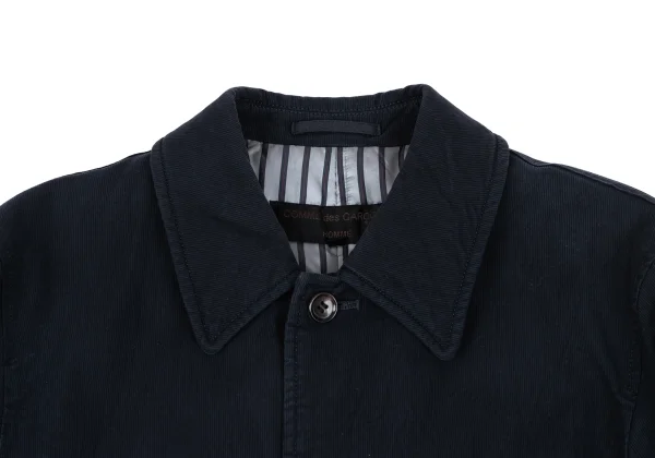 COMME des GARCONS HOMME Wrinkled Cotton Padded Jacket K-166939_003