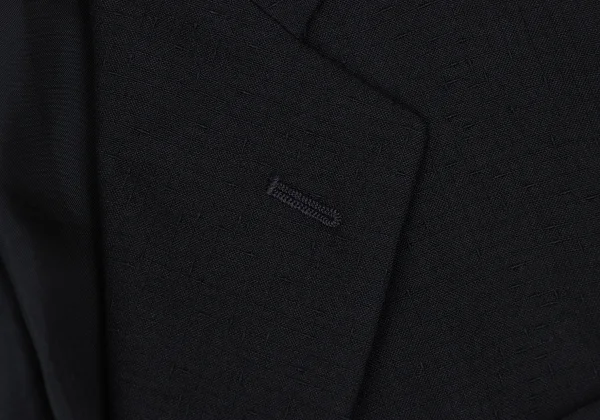 COMME des GARCONS HOMME Nep Plaid Wool Jacket K-166941_004