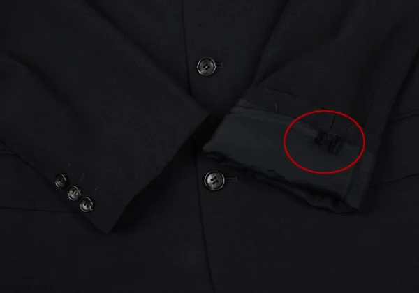 COMME des GARCONS HOMME Nep Plaid Wool Jacket K-166941_008