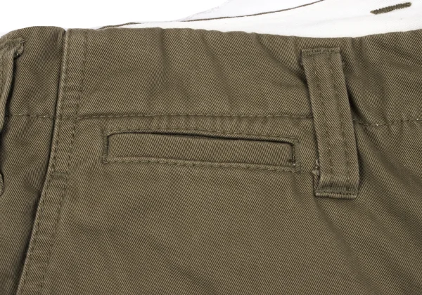 COMME des GARCONS HOMME Washed Cotton Cinch Back Pants K-166943_004