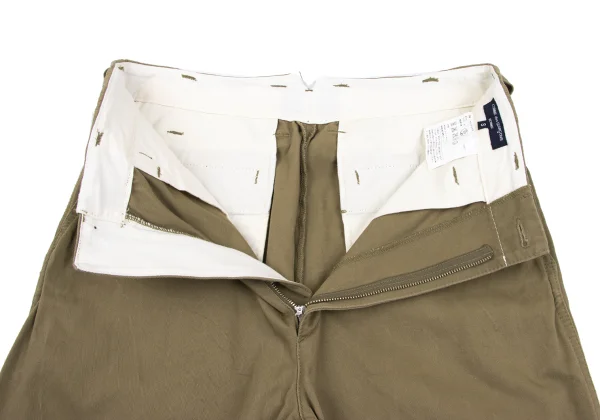 COMME des GARCONS HOMME Washed Cotton Cinch Back Pants K-166943_006